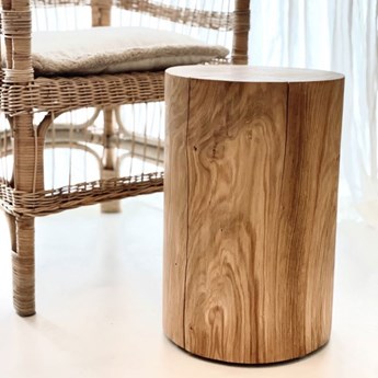 OPA stolik/stołek z pnia drzewa, polski design