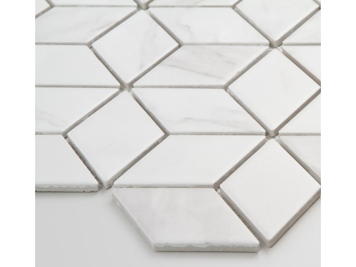 Płytka Diamond Marble Mat Matowy Romb Kafle Płytki ścienne Mozaika Wzór Marmur Kategoria Płytki