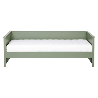 Zielone łóżko/sofa WOOOD Nikki, 200x90 cm