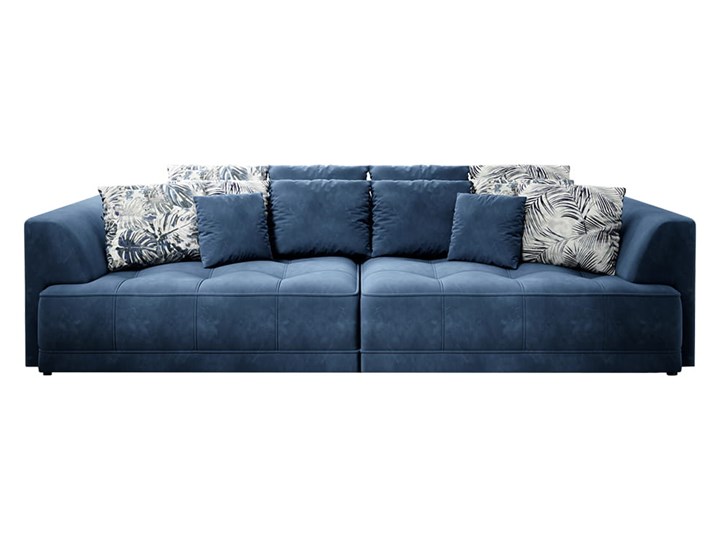 Wygodna sofa z wysuwanym siedziskiem BIGSOFA TIGA / kolory do wyboru Typ Pikowane Typ Gładkie