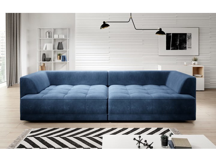 Wygodna sofa z wysuwanym siedziskiem BIGSOFA TIGA / kolory do wyboru Typ Pikowane