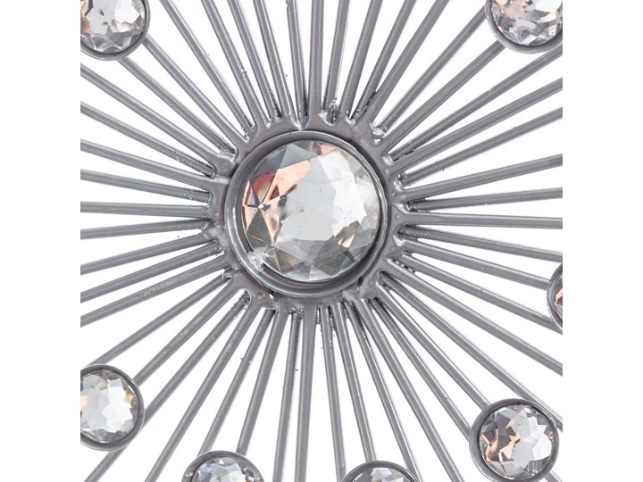 Dekoracja Space silver 48cm, 48×2×48cm Kolor Srebrny Kategoria Dekor ścienny