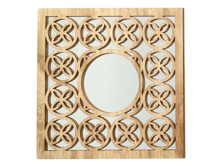 Lustro Esmerald II 30x30cm, 30×1×30cm Kwadratowe Lustro z ramą Ścienne Kategoria Lustra