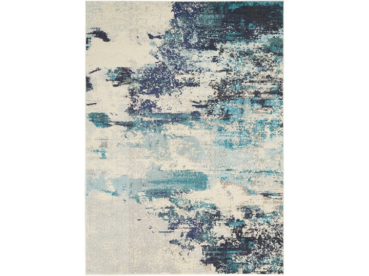 Celestial 2 Ivory/Teal Blue Kolor Dywany Syntetyk 120x180 cm Pomieszczenie Salon