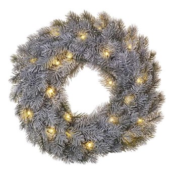 LED Dekoracja bożonarodzeniowa 20xLED/2xAA śr. 40 cm