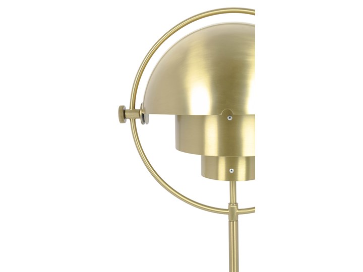 Lampa stołowa VARIA złota - stal węglowa Lampa z kloszem Wysokość 55 cm Metal Styl Vintage