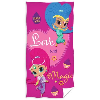 Ręcznik bawełniany Shimmer i Shine 70x140 RDC-307