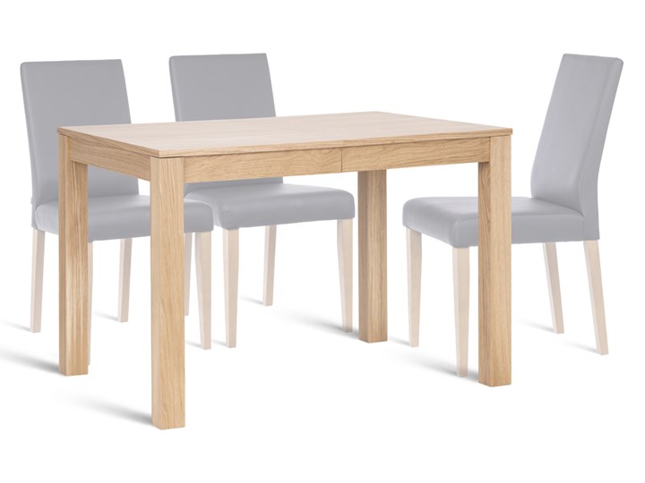 SELSEY Stół rozkładany Masella 110-155x80 cm Płyta laminowana Drewno Płyta MDF Wysokość 76 cm Pomieszczenie Stoły do jadalni