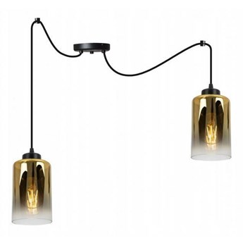 Nowoczesna Loftowa Lampa Wisząca ze Szklanymi Kloszami typu pająk Spider Hella 2