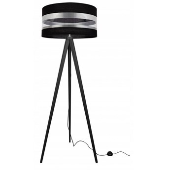Stojąca Nowoczesna Lampa Trójnóg z Abażurem Średnica 40cm