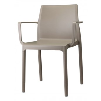 Krzesło Chloe Trend Mon Amour z podłokietnikami Scab Design - beżowe