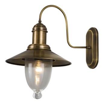 Kinkiet patyna loft avonni salon sypialnia jadalnia ap-4123-m7-glass lampa