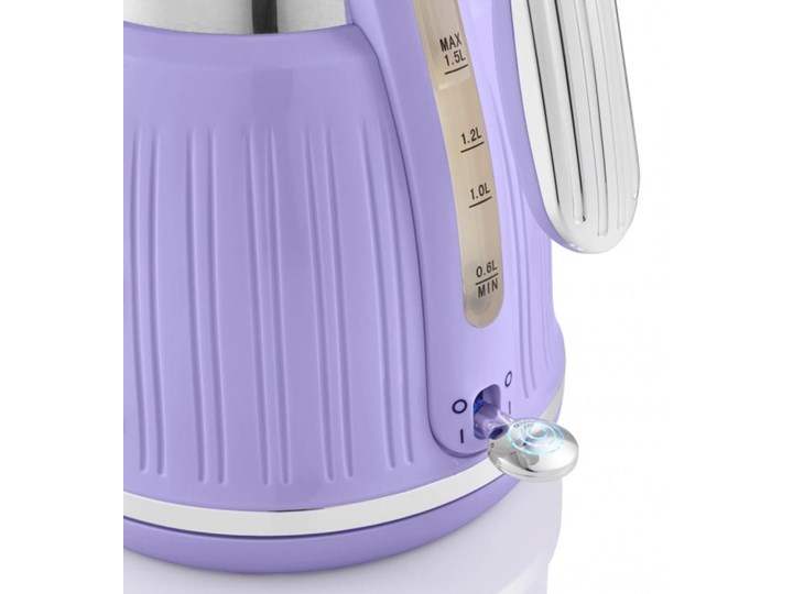 SWAN Retro Jug SK31040PURN Pojemność 1,5 l Stal Moc grzałki 3000 W