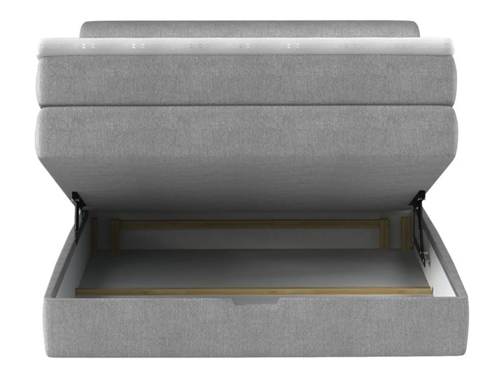 Łóżko kontynentalne AQUA 140x200 z pojemnikiem na pościel/kolory do wyboru Drewno Tkanina Kategoria Łóżka do sypialni
