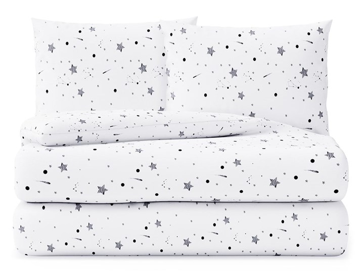 Bawełniana pościel dwuosobowa AmeliaHome Averi Constellation, 160x200 cm Komplet pościeli Bawełna Kategoria Komplety pościeli