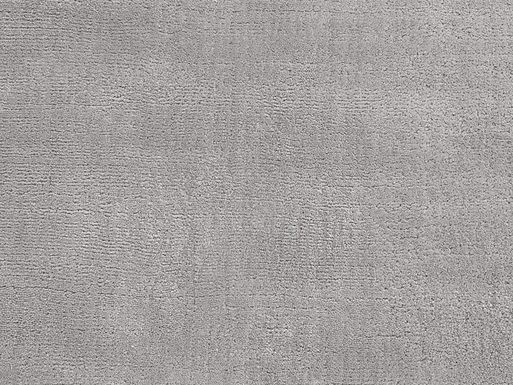 Beliani Dywan jasnoszary z wiskozy 200 x 200 cm krótkie włosie nowoczesny kwadratowy chodnik design do salonu Wiskoza 200x200 cm Dywany 140x200 cm Wełna Chodniki Pomieszczenie Pokój przedszkolaka
