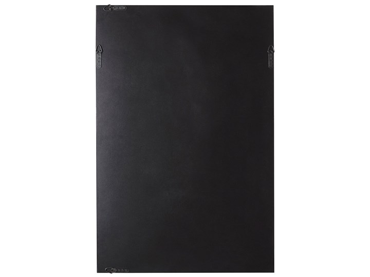 Beliani Lustro ścienne srebrne 60 x 90 cm prostokątne wiszące dekoracyjna rama styl glamour Lustro z ramą Kategoria Lustra