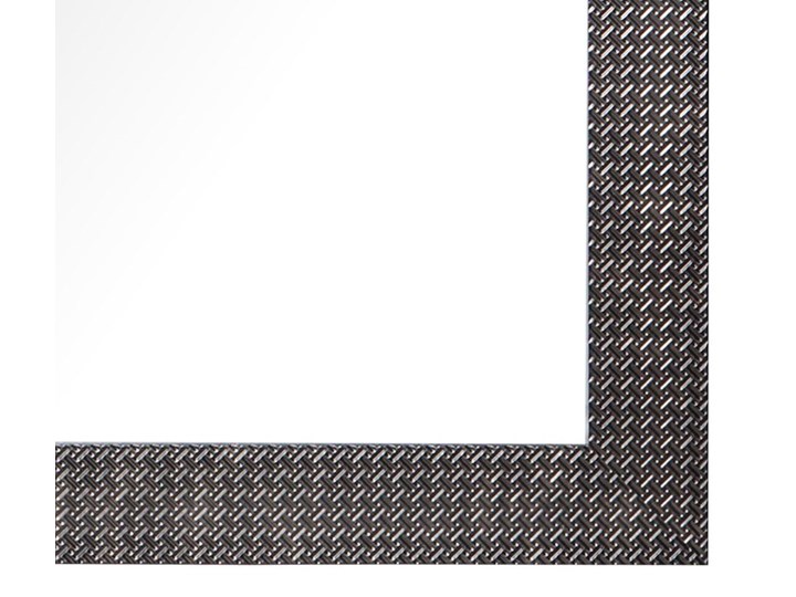 Beliani Lustro ścienne wiszące brązowe 50 x 130 cm dekoracyjne Prostokątne Lustro z ramą Kategoria Lustra Kolor Brązowy
