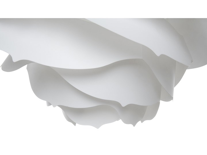 Beliani Lampa sufitowa biała 113 cm kształt kwiatu składana nowoczesna Metal Lampa szyszka Kategoria Lampy wiszące