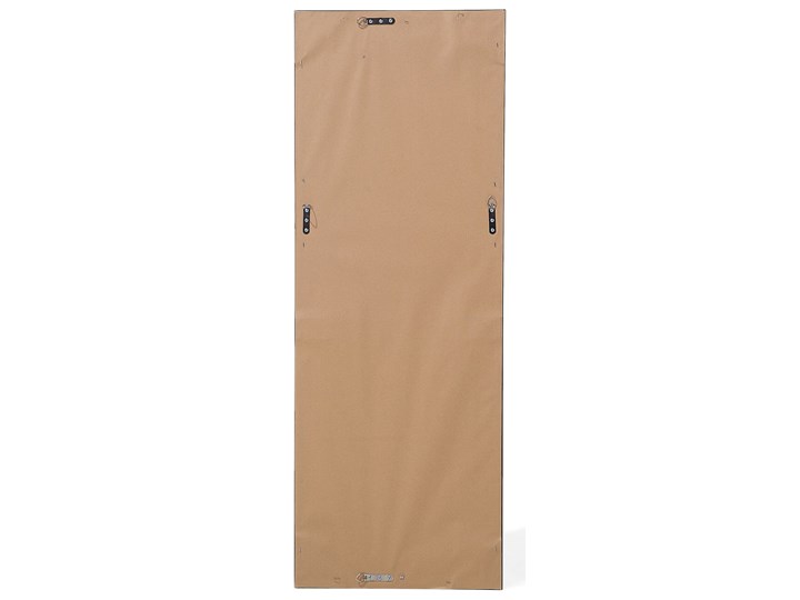 Beliani Lustro ścienne wiszące złote 51 x 141 cm ozdobne salon sypialnia Styl Klasyczny Prostokątne Lustro z ramą Kategoria Lustra