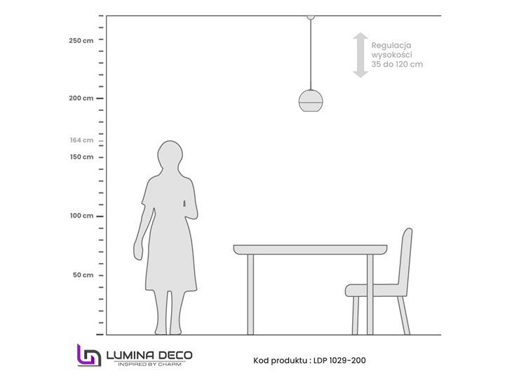 NOWOCZESNA LAMPA WISZĄCA ZŁOTA VERONI D20 Szkło Lampa z kloszem Metal Kolor Złoty