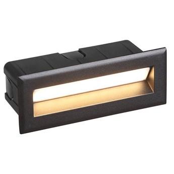 Lampa wpuszczana ścienna BAY LED M IP65 | czarny