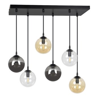 SELSEY Lampa wisząca Fregene mix kolorów x6