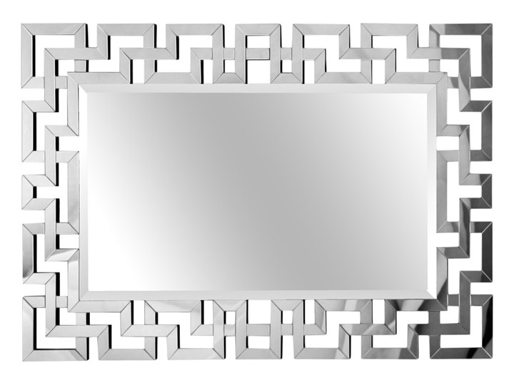 Lustro z greckim lustrzanym ornamentem 80x120 cm LW1066