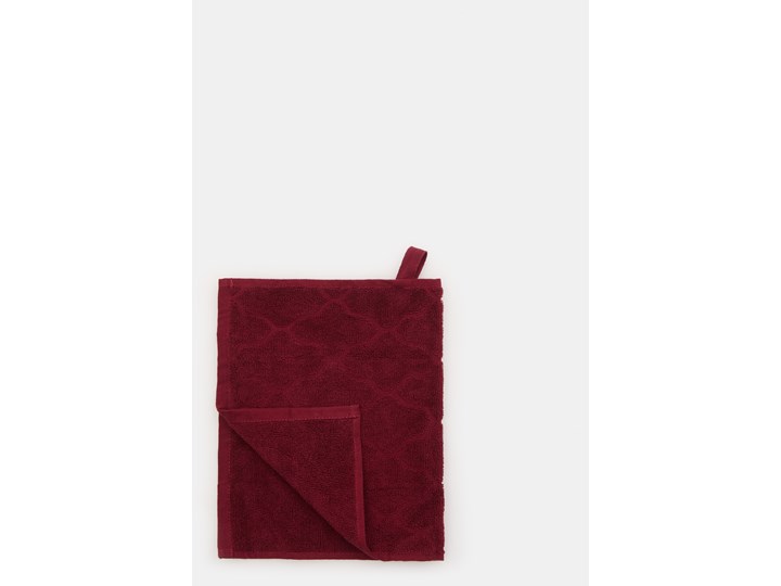 Sinsay - Ręcznik bawełniany - Bordowy Bawełna Kategoria Ręczniki