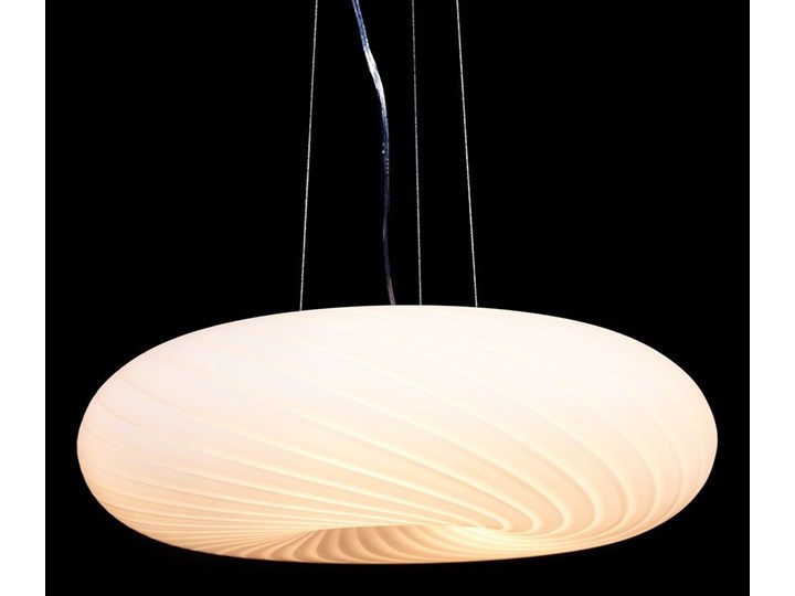 NOWOCZESNA LAMPA WISZĄCA MONARTE D48 LUMINA DECO Lampa z kloszem Metal Lampa z abażurem Szkło Pomieszczenie Salon