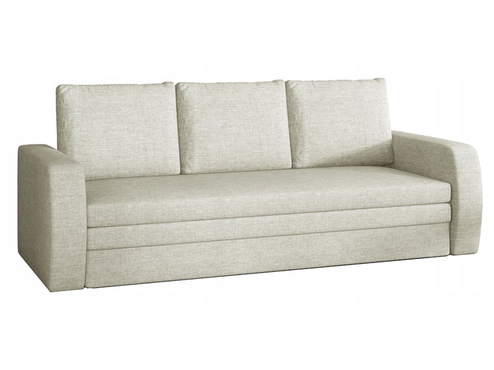 Sofa Inversa z funkcją spania i pojemnikiem na pościel 220x89x83 Szerokość 220 cm Głębokość 83 cm Typ Gładkie