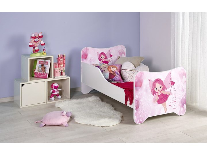 Łóżko Happy Fairy Płyta meblowa Płyta MDF Kategoria Łóżka dla dzieci