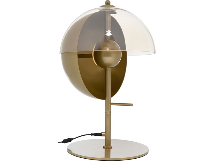 Lampa stołowa Romy LED 30x48 cm złota Kolor Złoty