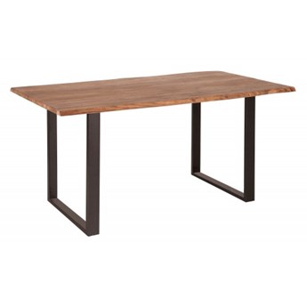 Stół drewniany Tatum 160 cm Jasno brązowy