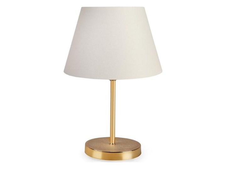 Lampa stołowa AYD 1xE27/60W/230V biały/złoty Tworzywo sztuczne Wysokość 37 cm Metal Kategoria Lampy stołowe