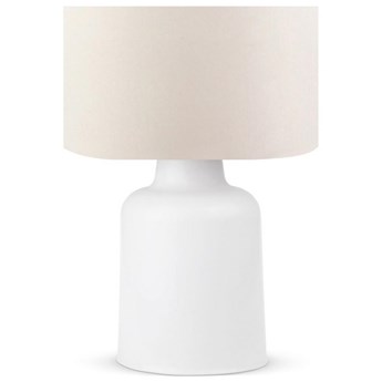 Lampa stołowa AYD 1xE27/60W/230V beżowy/biały