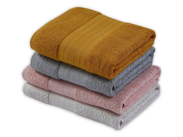Zestaw 4 bawełnianych ręczników Le Bonom Milano, 70x140 cm Bawełna Komplet ręczników Kategoria Ręczniki