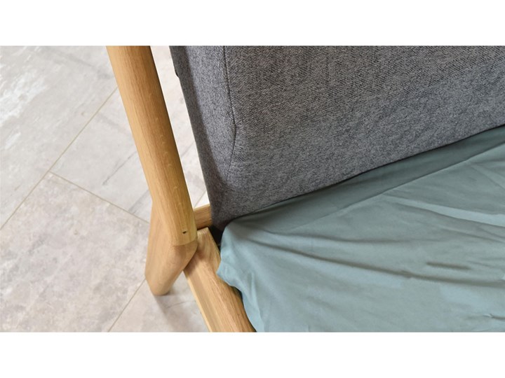 Łóżko drewniane dębowe Natural 5 180x200 Drewno Styl Klasyczny