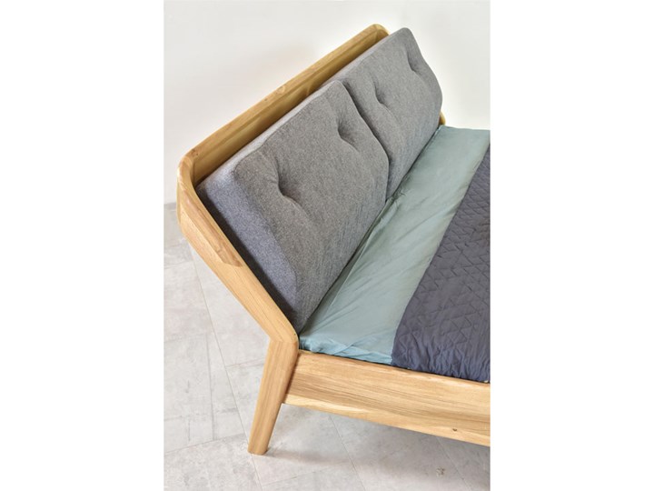 Łóżko drewniane dębowe Natural 5 180x200 Drewno Styl Klasyczny Kolor Beżowy