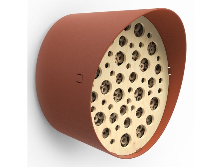 Czerwony domek dla pszczół Big pots Bamboo