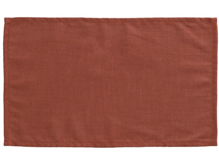 Zestaw czterech podkładek na stół Samay 50x30 cm kasztanowe Podkładka pod talerz Kolor Brązowy