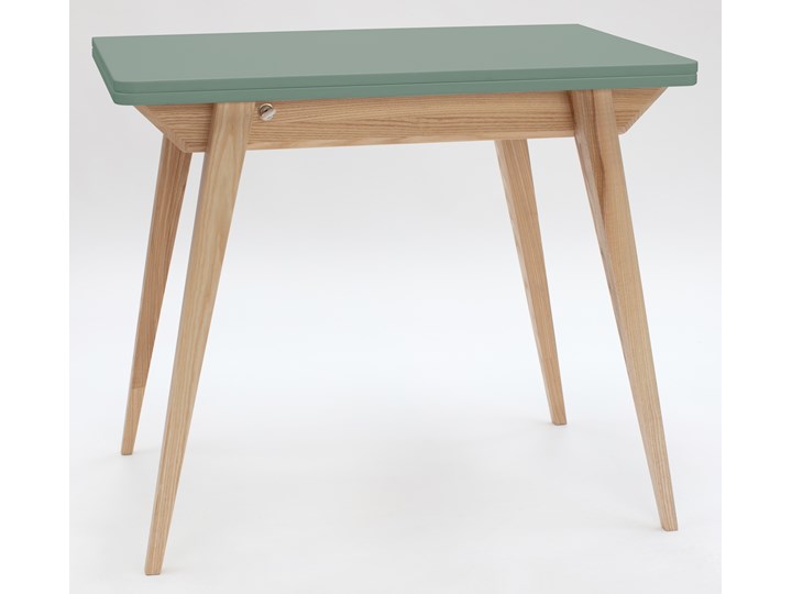 Skandynawski stół rozkładany Envelope Standard Colours Płyta MDF Styl Minimalistyczny Drewno Rozkładanie Rozkładane