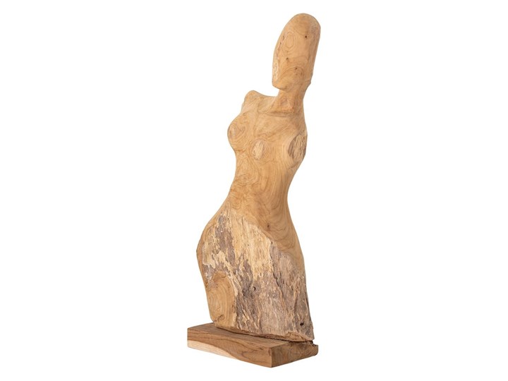 Figurka z drewna tekowego Bloomingville Lenoa, wys. 70 cm Drewno Kategoria Figury i rzeźby