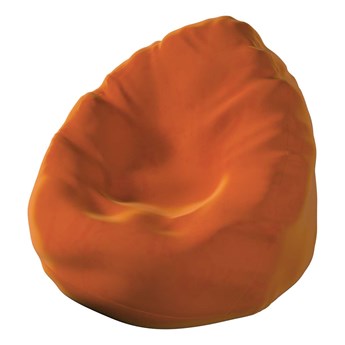 Worek do siedzenia, pomarańczowy, Ø50 × 85 cm, Living Velvet