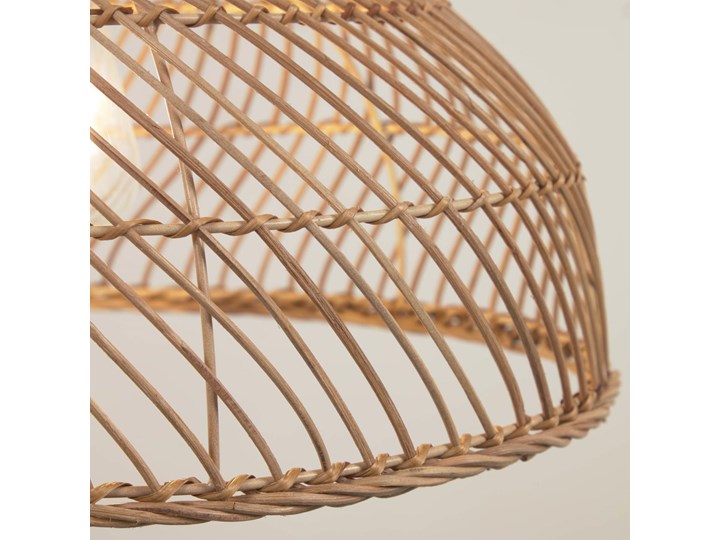 Klosz Dyara Ø43x23 cm rattan naturalny Lampa z kloszem Kategoria Lampy wiszące