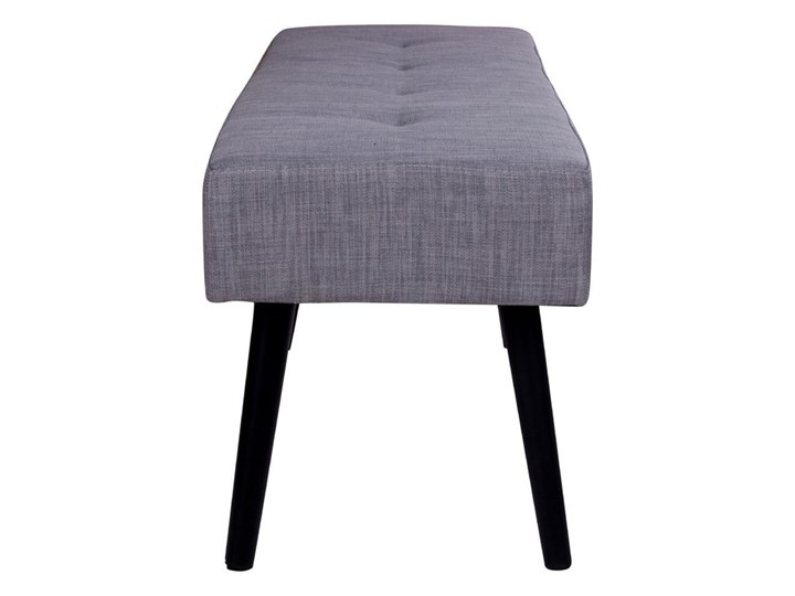 Jasnoszara ławka loomi.design Skiby Pomieszczenie Sypialnia Pomieszczenie Przedpokój