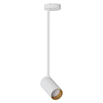 Lampa punktowa natynkowa MONO LONG M 36cm 10W GU10 | biały złoty