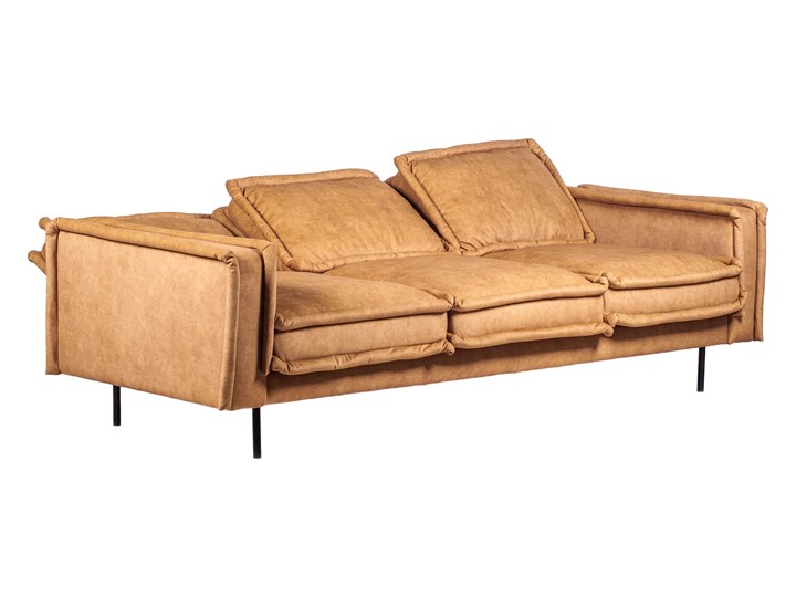 Sofa Blomma 3-osobowa welurowa z funkcją relax (NAPOLI - welur łatwoczyszczący Zielony:napoli/ZIELONY 12) Stała konstrukcja Szerokość 230 cm Głębokość 97 cm Pomieszczenie Salon