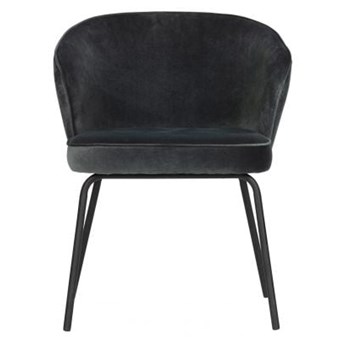 Krzesło czarne Admit 60x77x59