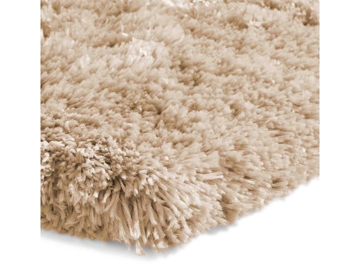 Beżowy ręcznie tkany dywan Think Rugs Polar PL Beige, 60x120 cm Mikrofibra Dywany Bawełna Akryl Prostokątny Wzór Jednobarwny